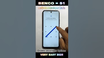 How To Benco s1 Enable/Disable/Developer Options / Benco s1=Developer For USB Debugging 2025//