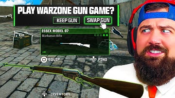 I Tried the CURSED Gun Game on Rebirth Island... it BROKE me.