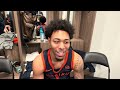 Malik Thomas postgame Miami ACC Tournament 