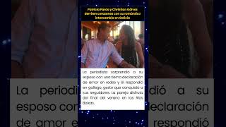 Patricia Pardo y Christian Gálvez derriten corazones con su romántico intercambio en Galicia