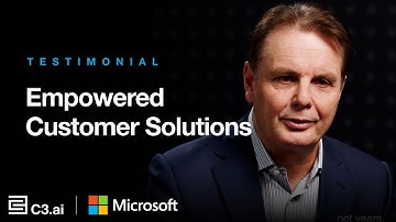 Microsoft Azure and C3 AI Empower Customers with Quickly Deployable, High Value Solutions