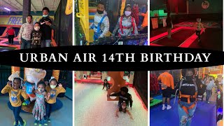 URBAN AIR TRAMPOLINE PARK TO CELEBRATE CHRISTIAN'S 14TH BIRTHDAY  // SHYVONNE MELANIE VLOGS