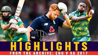 Rabada & Parnell Rip Through England Before Amla Class | Classic ODI | England v SA 2017 | Lord's