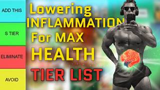 BEST & WORST ways to drop inflammation (TIER LIST)