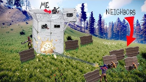 Doorcamping Angry Neighbors Until They Raid Me! - Rust