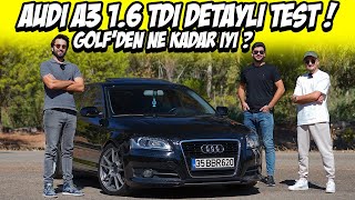 Audi A3 8P 1.6 TDI Stage 1 / VW Golf'den Ne Kadar PREMIUM  ? / Modifiye / Kronik / Yakıt Tüketimi