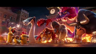 Minions The Rise Of Gru (2022) - China Town Final Battle  - Ending Scene