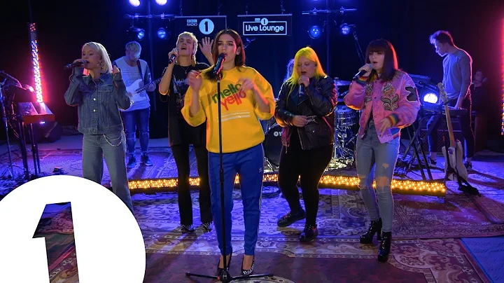 Dua Lipa - IDGAF ft. Charli XCX, Zara Larsson, MØ, Alma, in the Live Lounge @dualipa