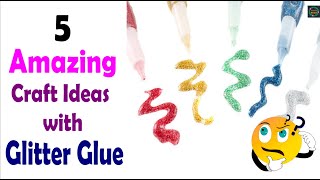 12 Best Glitter Glue Crafts ideas