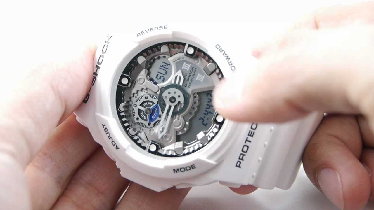 G Shock Gears Motif New Model 13 Wrist Watch Spot