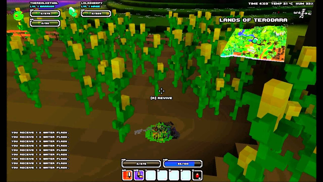 CUBE WORLD: Part 1 FROG POWER w/TheRealKethal and Lolasheepy