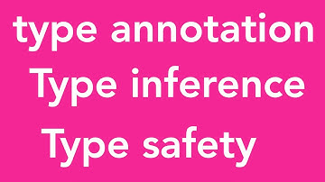 05-Type Annotation | Type Inference | Type Safety | iOS | Swift Programming Language |iPhone|iPad