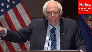 JUST IN: Bernie Sanders Delivers Speech About Policies To Help The Working Class