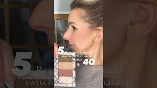 5 reasons to switch to CREAM MAKEUP after 40. #creammakeup #makeup #beautyover40 #agingskin