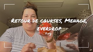 🎥VLOG: Retour de Courses, Ménage, Everdrop