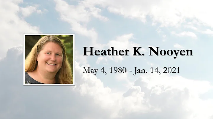 Heather Nooyen funeral service - Jan. 19, 2021