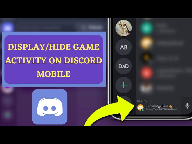 How To Hide Game Activity On Discord - Full Guide 