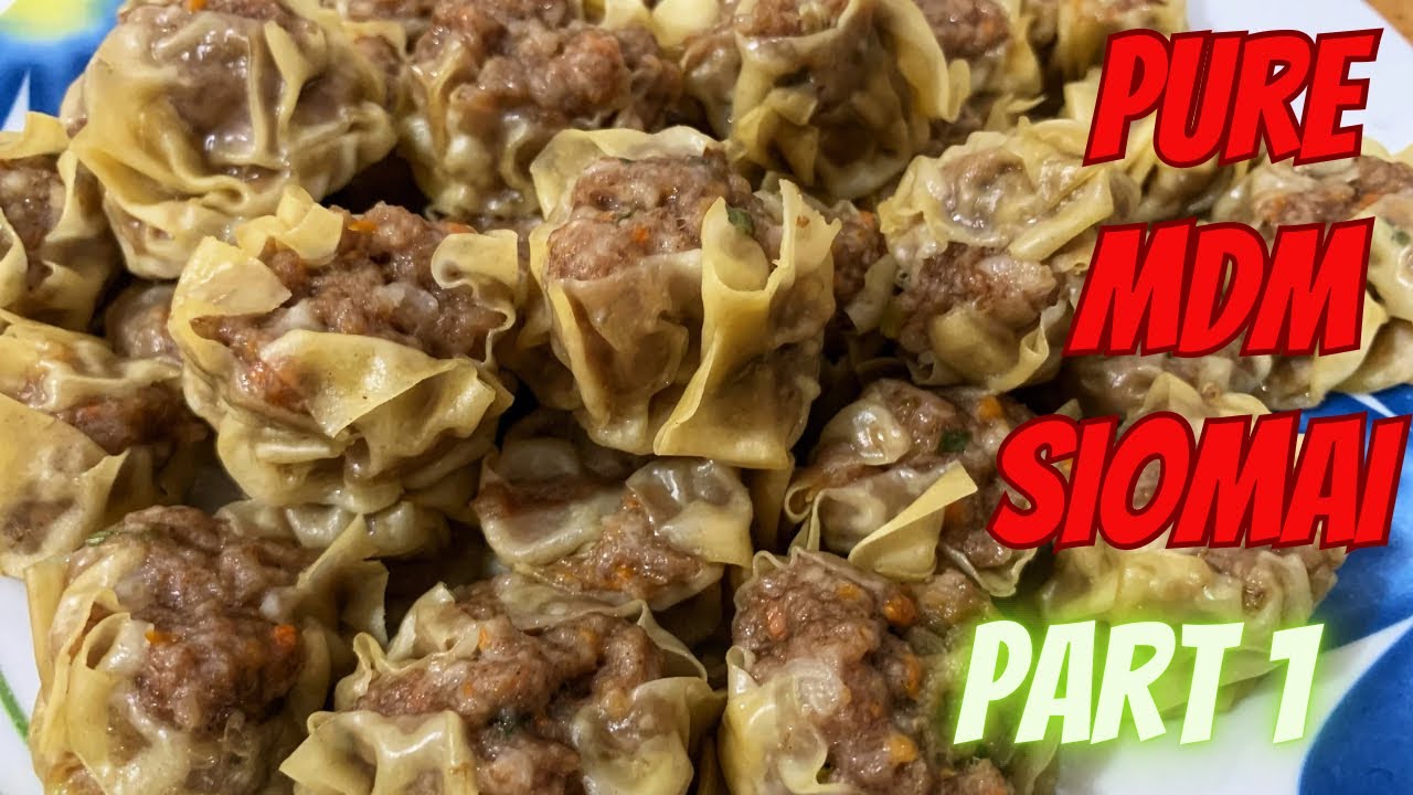 Siomai MDM Meat Ilan ang magagawa ng isang kilo???