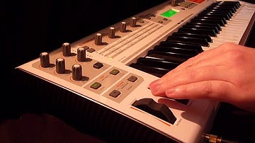 M-Audio Venom Virtual Analog Synthesizer  (Lost & Found video from 2011)