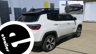 etrailer | Curt Trailer Hitch Installation  2018 Jeep Compass