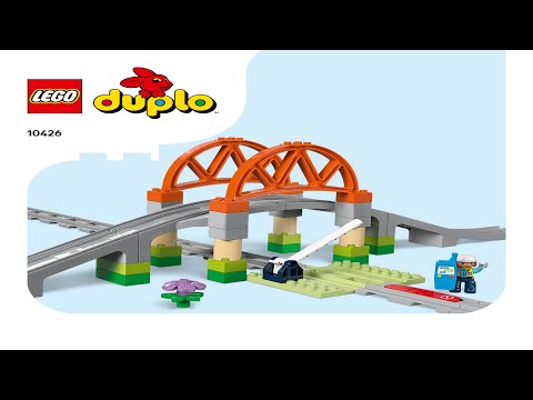 LEGO instructions - DUPLO - 10426 - Train Bridge and Tracks Expansion Set