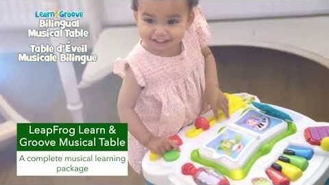 Learn and Groove Table Demo Video - LeapFrog UK