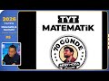 2026 Tayfa MATEMATİK - GEOMETRİ Çalışma Programı 5🔥 @merthoca