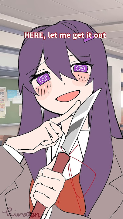 Yuri's Red Flagπ© #animation #ddlc