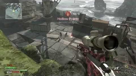MW3 OUT OF THE MAP TRICKSHOT I HIT ONLINE