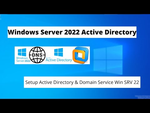Windows Server 2022 - Setup Active Directory Domain Service Role