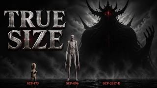 The TRUE Size of SCP Monsters | Size Comparison ← strongest