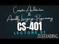 CS401 | Lecture 31 | Multitasking Kernel as TSR