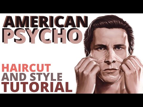 Hair Style Inspiration: Christian Bale Haircut And Hairstyle From American Psycho || Hair Style