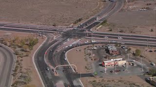 Crews put finishing touches on Continuous Flow Interchange