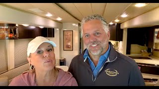 2009 Triple-Slide Luxury RV Tour (1131). Randy, Dawn and a Marathon Coach Ep.103