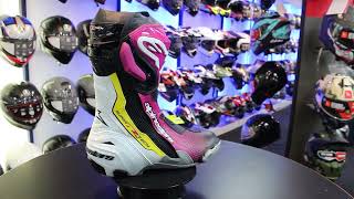 Alpinestars Supertech R Motorcycle Boot Blackmagenta