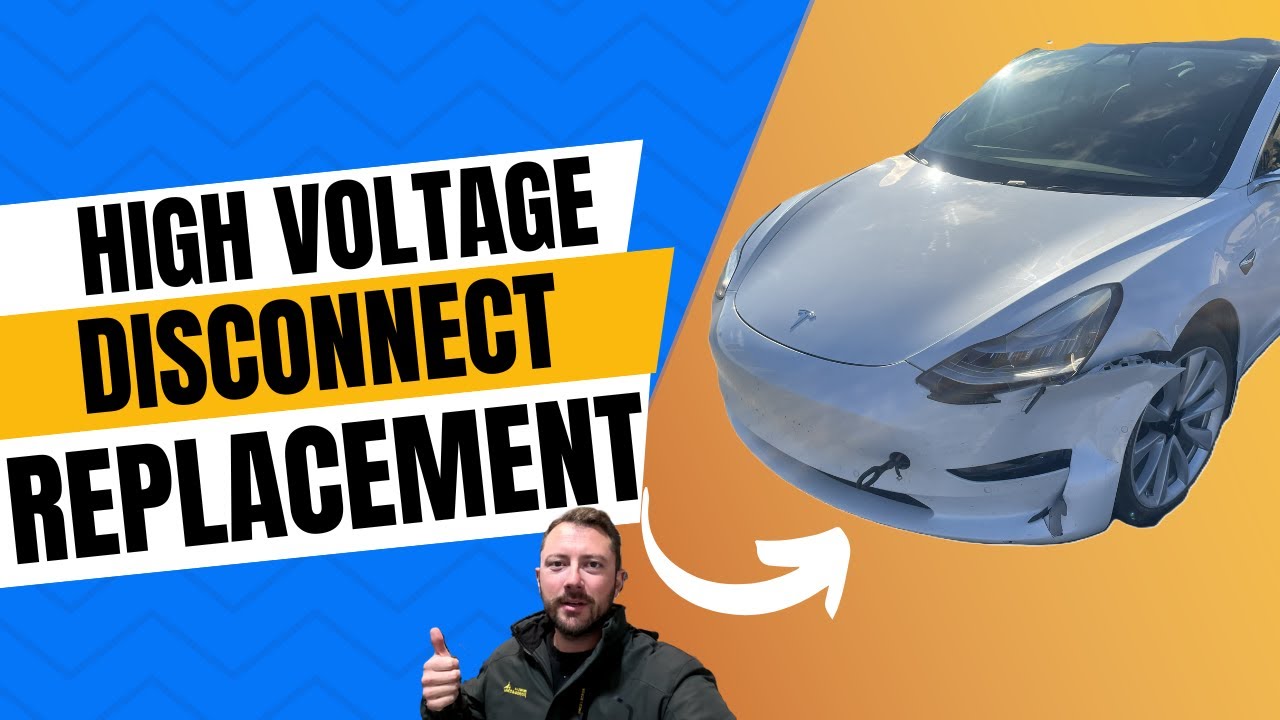 Ремонт Tesla Model 3 2019 года — Часть 2 | Замена высоковольтного пироэлектрического предохранителя