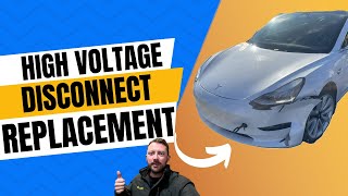 2019 Tesla Model 3 Rebuild - Part 2 | High Voltage Pyro Fuse Replacement
