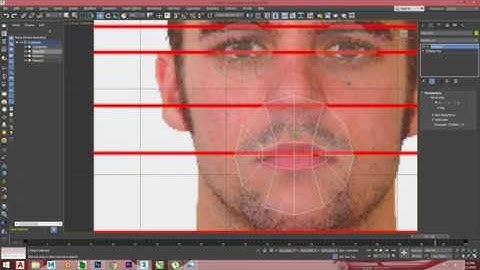 3DsMax Face Modeling