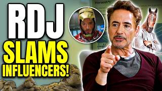 RDJ Slams Influencers: Movie Stars Are the REAL Celebrities Says Ironman!