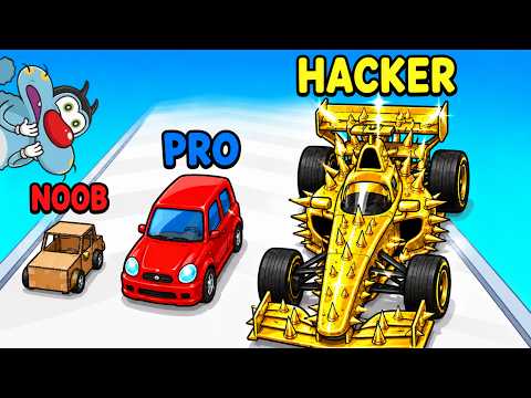 【Car Evolve】最強車両への進化ガイド！NOOBからHACKERへのステップアップ戦略