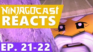 NINJAGOCAST REACTS! ...feat. JOSHUA DECK! Crystalized Ep. 21-22 Reaction