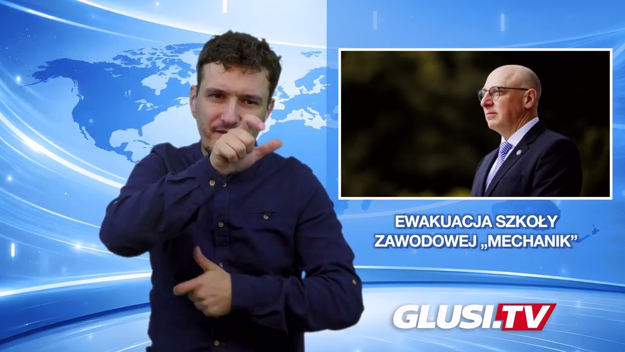 Ewakuacja szkoły zawodowej „Mechanik”
