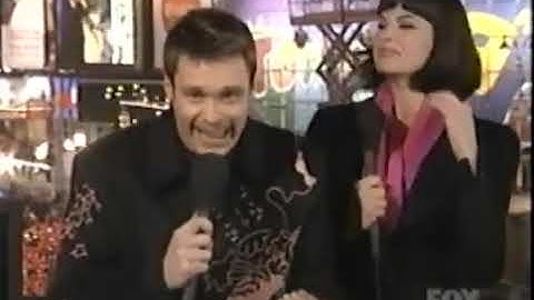 Ryan Seacrest's first New Year's Eve Live from Times Square - FOX 2005