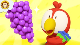 Buah Anggur | Mengenal Buah | Lagu Anak Balita - Baba Lili Tata