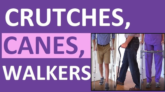 Which Walking Aid is BEST for you? CRUTCHES, CANES and WALKERS