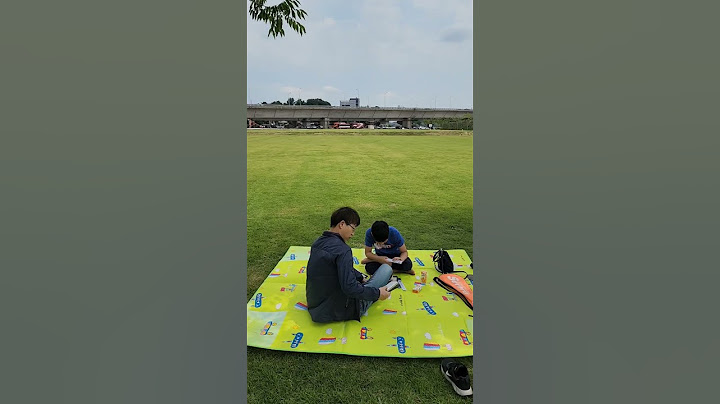 고양 한강공원 도시락 들고 소풍 왔어요