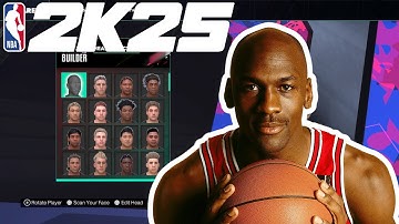 HOW TO MAKE YOUR MYPLAYER LOOK EXACTLY LIKE MICHAEL JORDAN IN NBA2K25