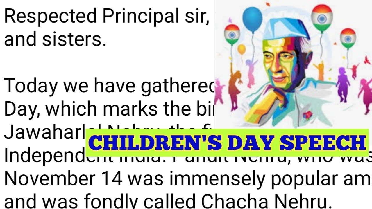 children-s-day-speech-speech-on-children-s-day-speech