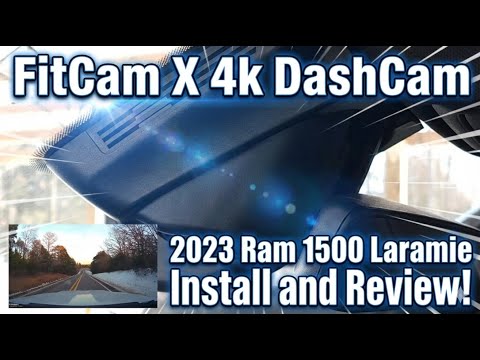 FITCAM X 4K Dodge Ram 1500 Install And Review